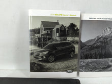 2019 Ford Escape Owners Manual Book Guide OEM Used Auto Parts