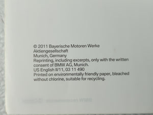 2012 Bmw 528i Owners Manual Book Guide OEM Used Auto Parts