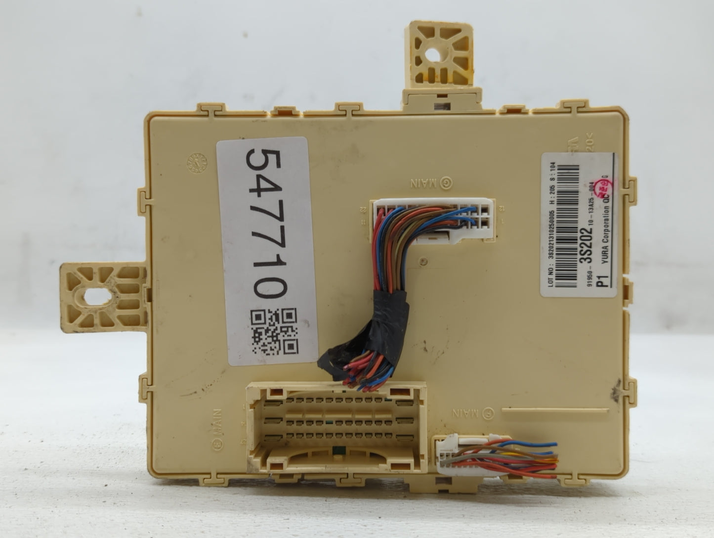 2013-2015 Hyundai Sonata Chassis Control Module Ccm Bcm Body Control - Oemusedautoparts1.com