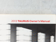 2013 Ford Taurus Owners Manual Book Guide P/N:DG1J 19A321 AA OEM Used Auto Parts