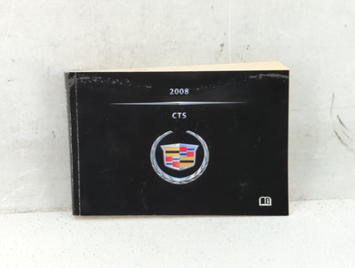 2008 Cadillac Cts Owners Manual Book Guide P/N:15864564 B OEM Used Auto Parts