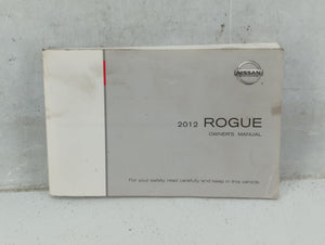 2012 Nissan Rogue Owners Manual Book Guide P/N:OM2E-0S35U0 OEM Used Auto Parts
