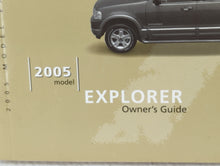 2005 Ford Explorer Owners Manual Book Guide P/N:5L2J-19A321-AB OEM Used Auto Parts