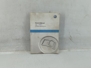 2014 Volkswagen Jetta Owners Manual Book Guide P/N:1415U1JT621 OEM Used Auto Parts