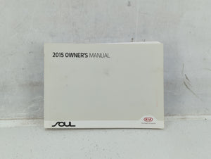 2015 Kia Soul Owners Manual Book Guide P/N:FB20-EU4NG OEM Used Auto Parts