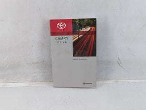 2016 Toyota Camry Owners Manual Book Guide P/N:01999-33C34 OEM Used Auto Parts