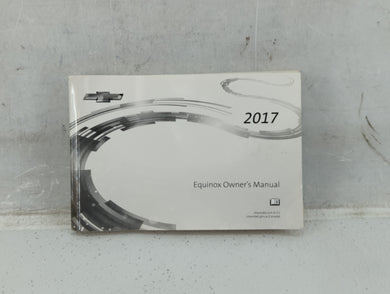 2017 Chevrolet Equinox Owners Manual Book Guide P/N:23233623 OEM Used Auto Parts