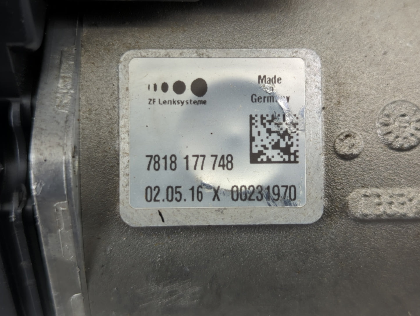 Jaguar Xf Power Steering Column Pump Oem - Oemusedautoparts1.com