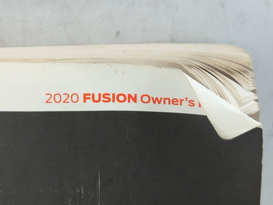 2020 Ford Fusion Owners Manual Book Guide OEM Used Auto Parts