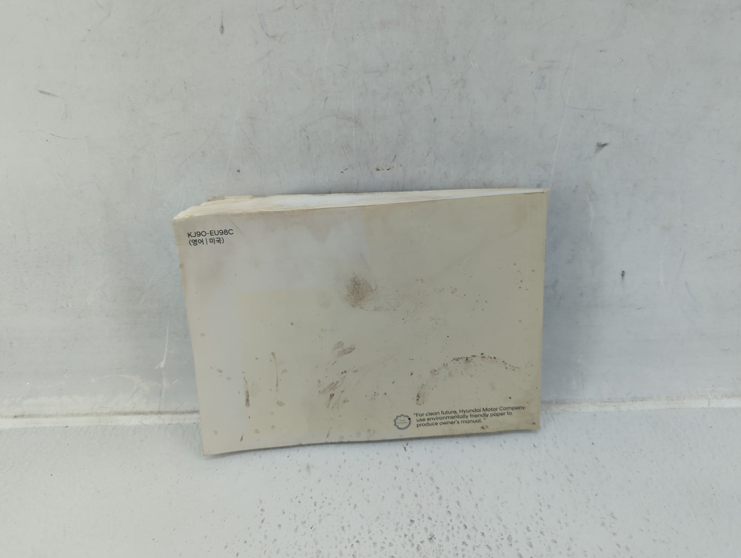 2020 Hyundai Kona Owners Manual Book Guide P/N:KJ90-EU98C OEM Used Auto Parts - Oemusedautoparts1.com