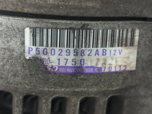 2015 Fiat 500 Alternator Replacement Generator Charging Assembly Engine OEM P/N:P5G029582AB Fits OEM Used Auto Parts