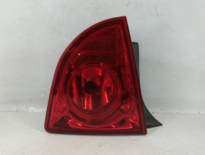 2008-2012 Chevrolet Malibu Tail Light Assembly Driver Left OEM P/N:25879098 Fits 2008 2009 2010 2011 2012 OEM Used Auto Parts