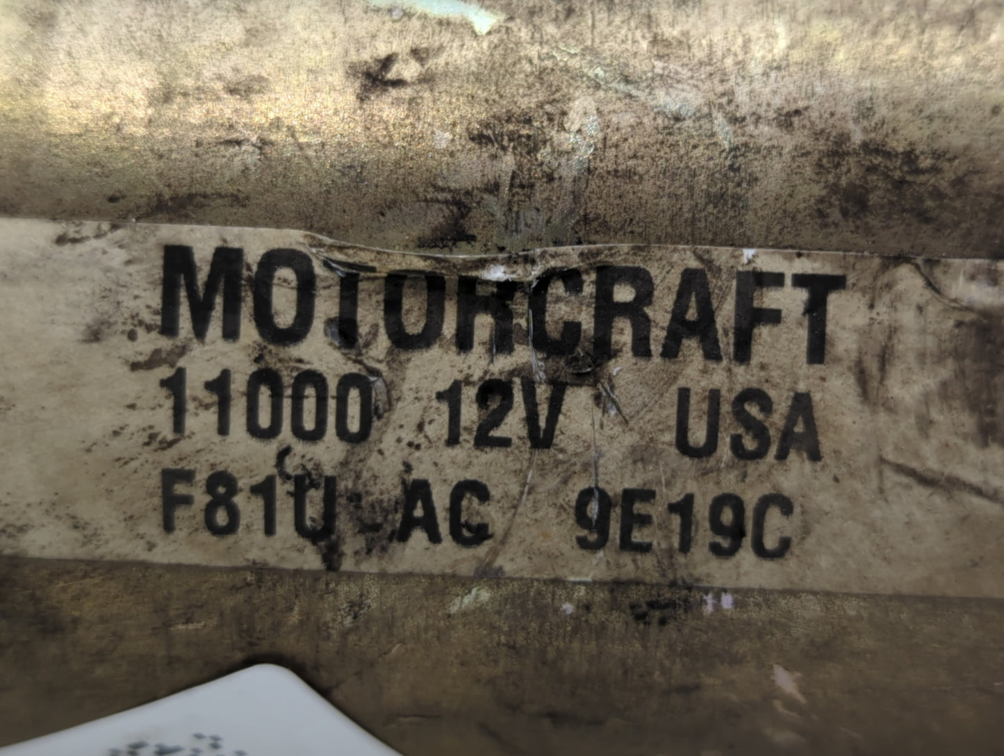 1999-2013 Ford F-150 Car Starter Motor Solenoid OEM P/N:F81U AC 9E19C 11000 12V Fits OEM Used Auto Parts - Oemusedautoparts1.com