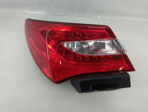 2011-2014 Chrysler 200 Tail Light Assembly Driver Left OEM P/N:05182525A Fits 2011 2012 2013 2014 OEM Used Auto Parts
