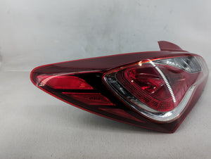 2013-2016 Hyundai Genesis Tail Light Assembly Driver Left OEM P/N:92401-2M5 Fits 2013 2014 2015 2016 OEM Used Auto Parts