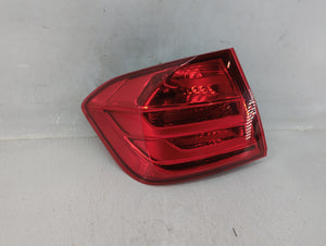 2012-2015 Bmw 335i Tail Light Assembly Driver Left OEM P/N:H37259895071PX8 Fits 2012 2013 2014 2015 OEM Used Auto Parts