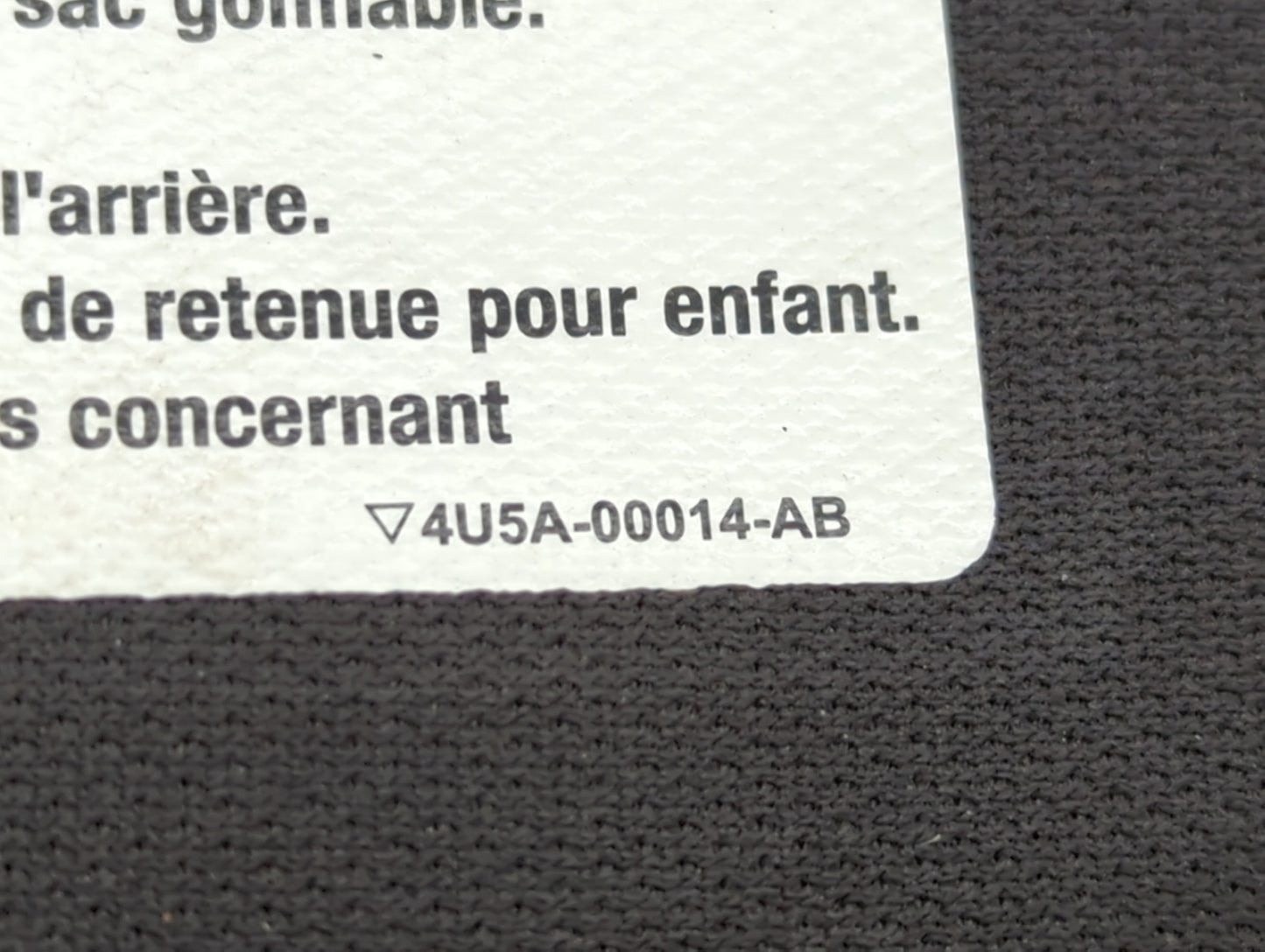 2008 Mazda B2300 Sun Visor Shade Replacement Passenger Right Mirror Fits OEM Used Auto Parts - Oemusedautoparts1.com