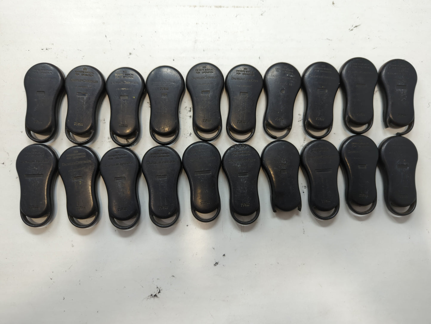 Lot of 20 Dodge Keyless Entry Remote Fob GQ43VT9T | GQ43VTI7T 04671541AE - Oemusedautoparts1.com