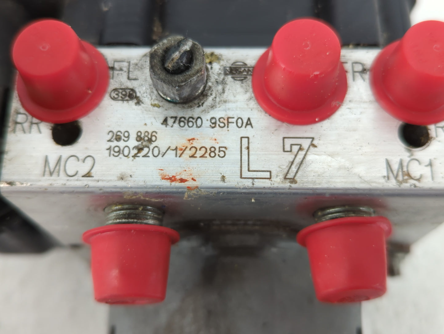 2019 Nissan Nv200 ABS Pump Control Module Replacement P/N:190220 269 886, 47660 9SF0A Fits OEM Used Auto Parts - Oemusedautoparts1.com