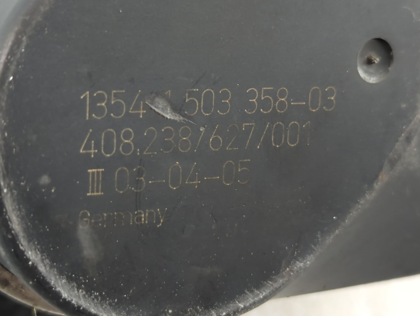 2005 Mini Cooper Throttle Body P/N:1354 1503 358-03 Fits OEM Used Auto Parts - Oemusedautoparts1.com