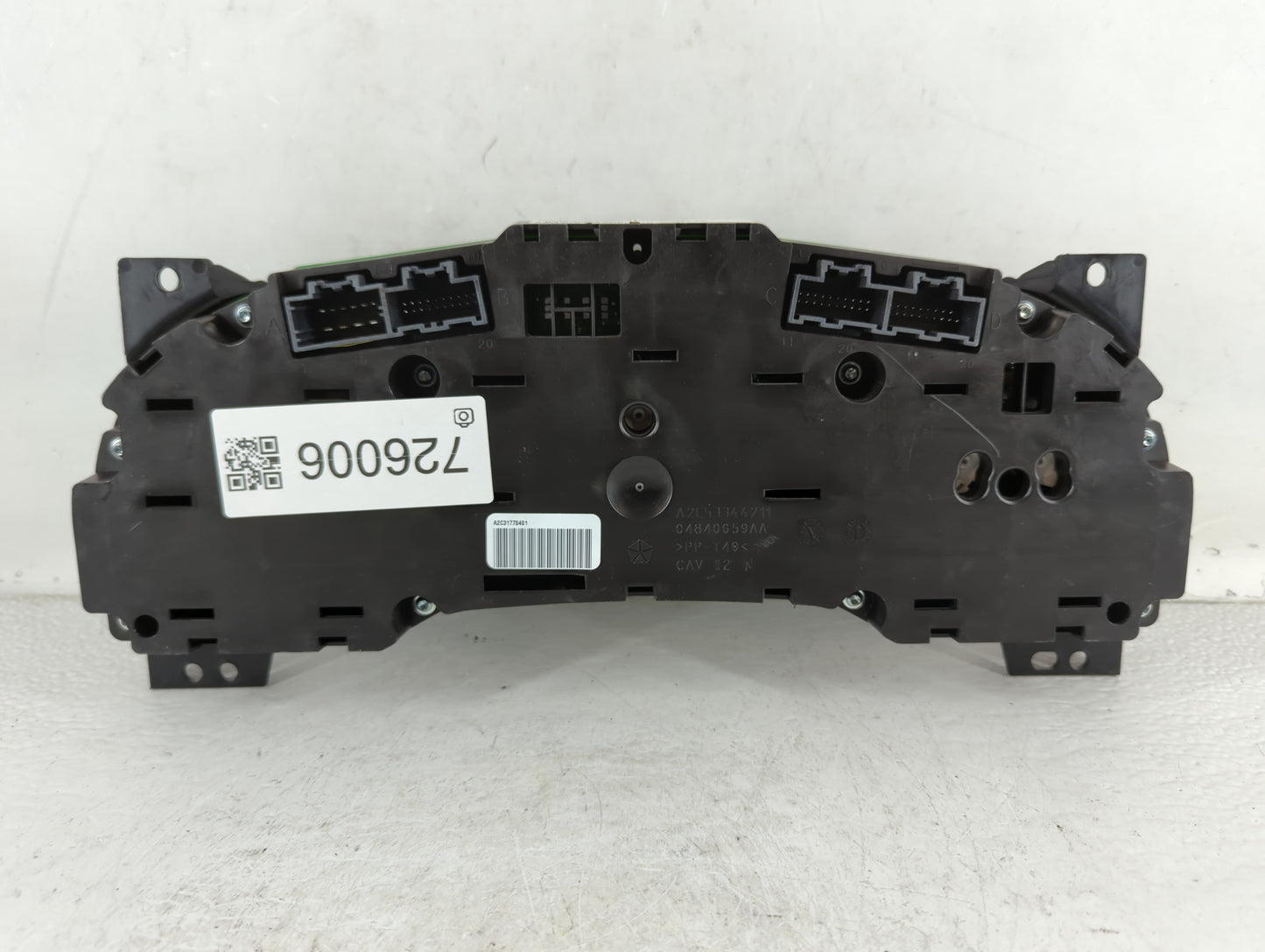 2011-2014 Dodge Avenger Instrument Cluster Speedometer Gauges P/N:P59046511AF Fits Fits 2011 2012 2013 2014 OEM Used Auto Pa