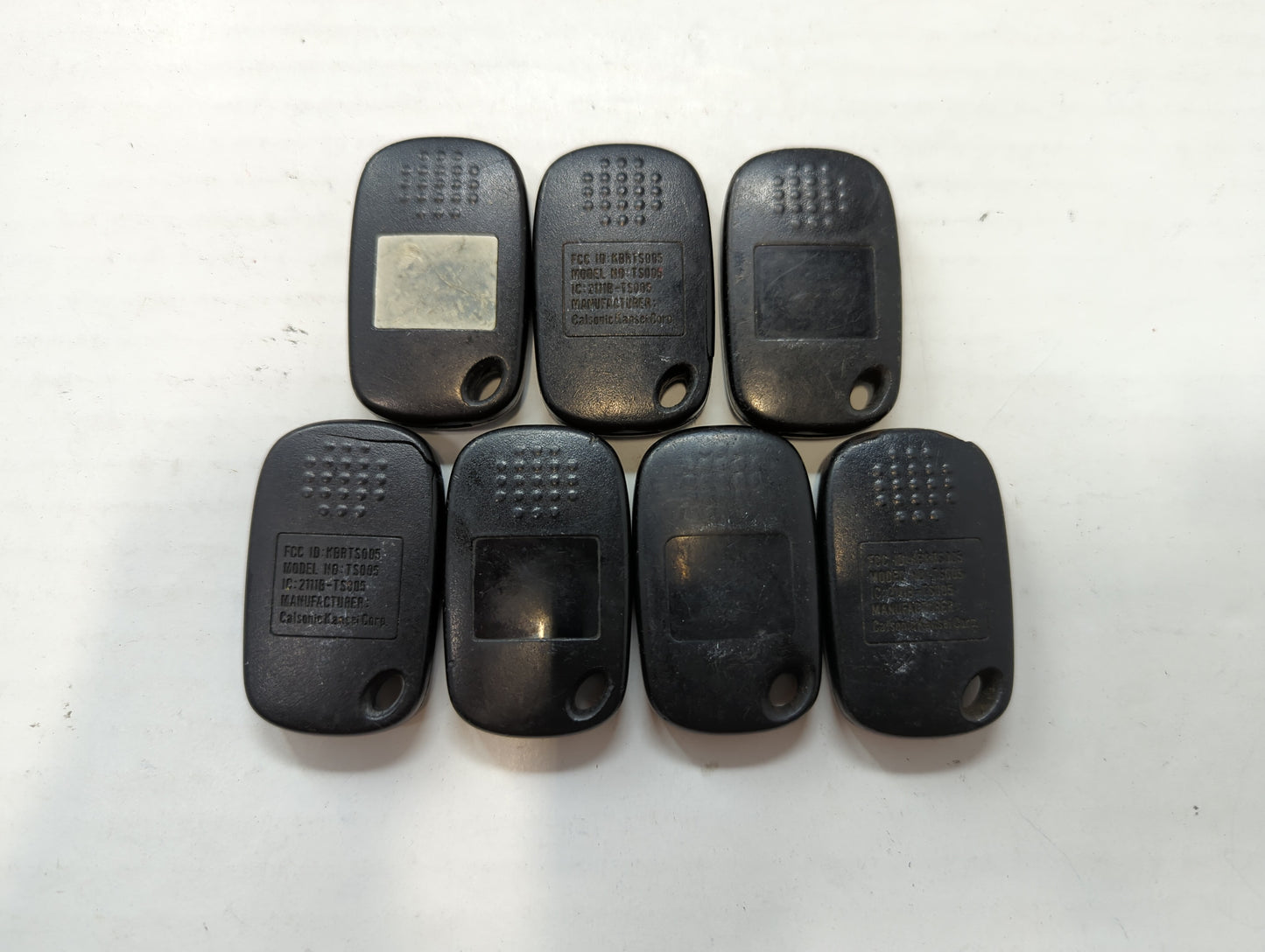 Lot of 7 Suzuki Keyless Entry Remote Fob KBRTS005 - Oemusedautoparts1.com