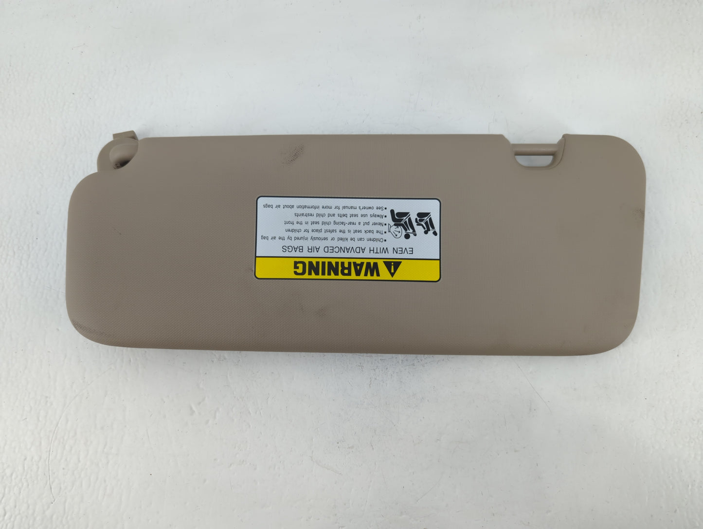 2017-2020 Hyundai Elantra Sun Visor Shade Replacement Passenger Right Mirror Fits Fits 2017 2018 2019 2020 OEM Used Auto Parts - Oemusedautoparts1.com