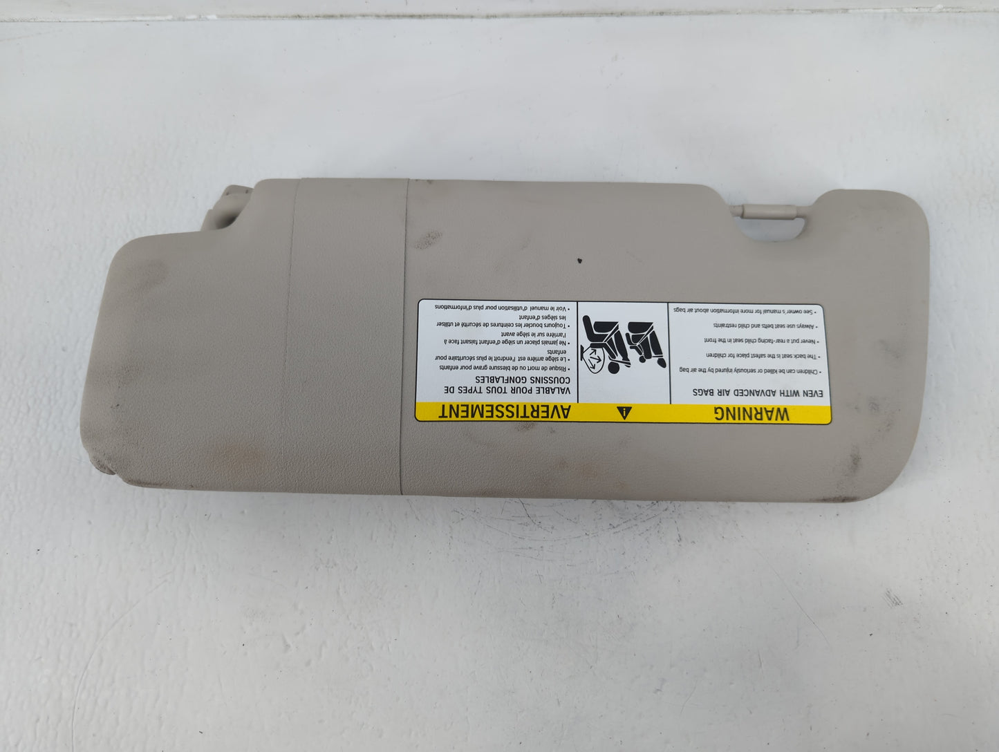 2019 Mini Cooper Countryman Sun Visor Shade Replacement Passenger Right Mirror Fits OEM Used Auto Parts - Oemusedautoparts1.com