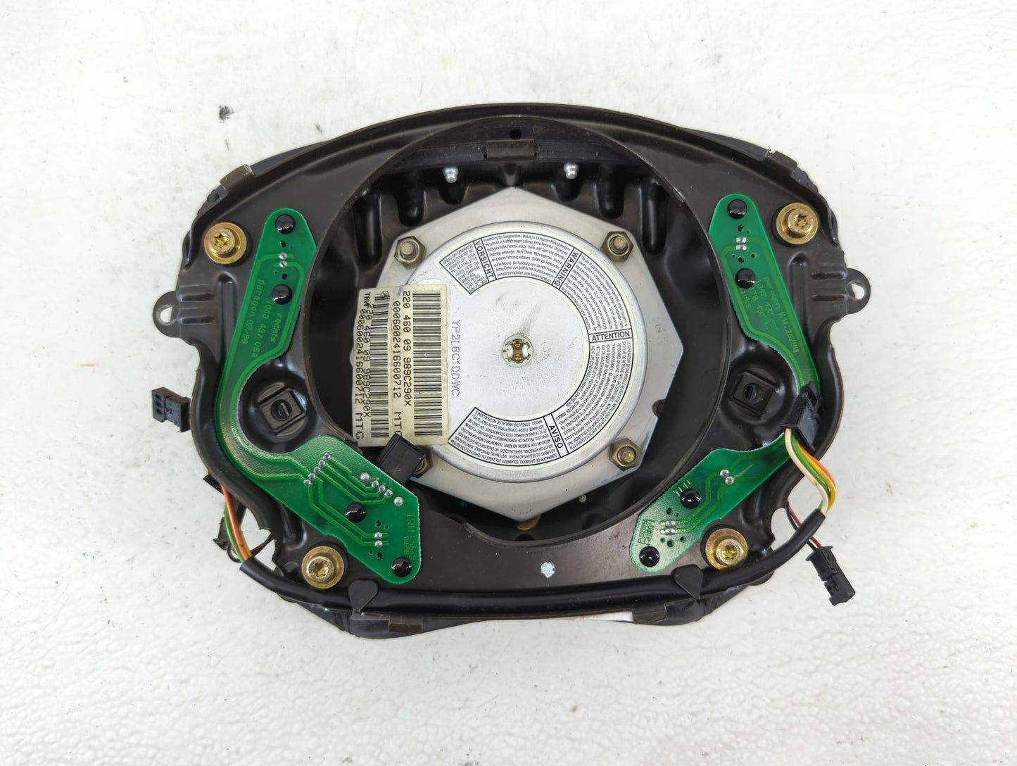 2001 Mercedes-Benz S500 Air Bag Passenger Right Dashboard OEM P/N:220 460 09 Fits OEM Used Auto Parts - Oemusedautoparts1.com