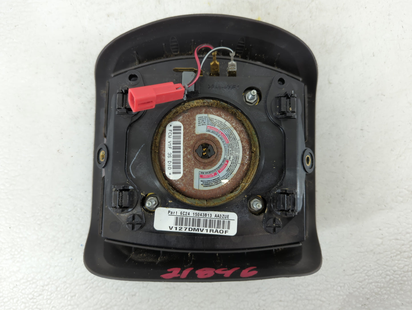 2007-2009 Mercedes-Benz E350 Air Bag Driver Left Steering Wheel Mounted P/N:6C24 15043B13 AA3ZUE Fits OEM Used Auto Parts - Oemusedautoparts1.com