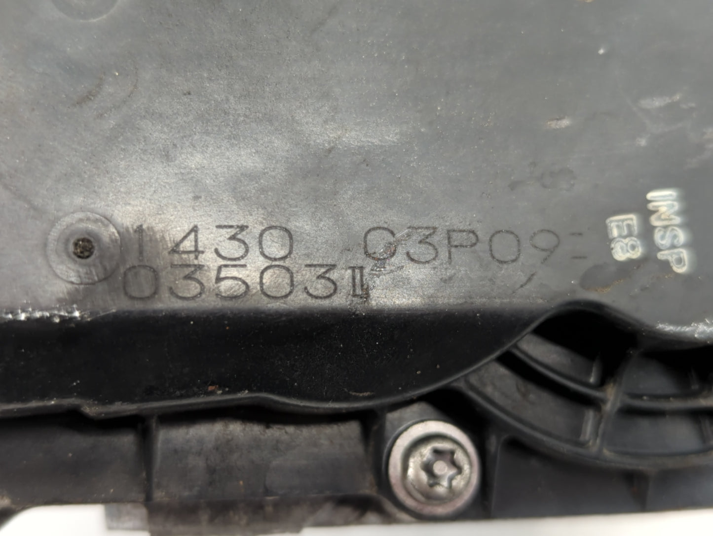 2008-2012 Honda Accord Throttle Body P/N:03503 1430 C3P09 Fits Fits 2008 2009 2010 2011 2012 OEM Used Auto Parts - Oemusedautoparts1.com