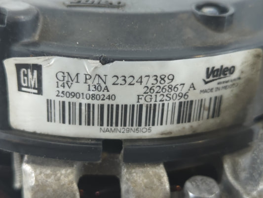 2011-2016 Chevrolet Cruze Alternator Replacement Generator Charging Assembly Engine OEM P/N:23247389 Fits OEM Used Auto Parts