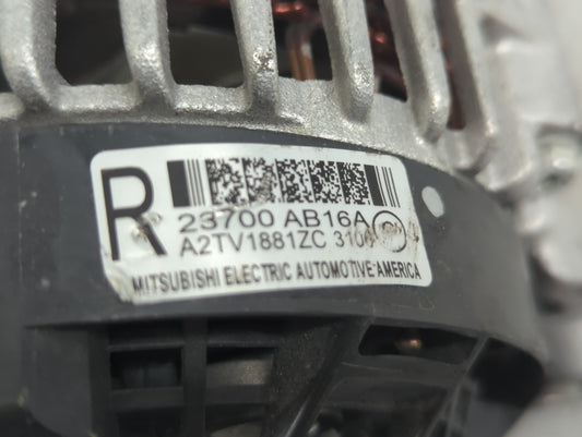 2020-2022 Subaru Legacy Alternator Replacement Generator Charging Assembly Engine OEM P/N:23700 AB16A Fits Fits 2020 2021 2022 OEM Used Auto Parts