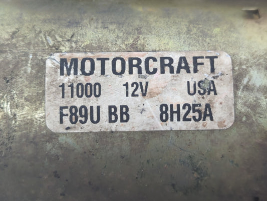 1998-2005 Ford Explorer Car Starter Motor Solenoid OEM P/N:F89U BB 8H25A 11000 12V Fits OEM Used Auto Parts