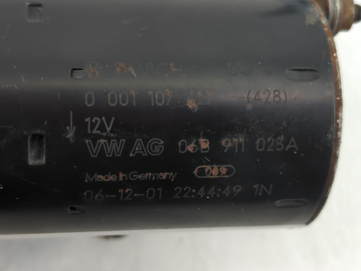 2005-2009 Audi A4 Car Starter Motor Solenoid OEM P/N:0 001 107 427 Fits Fits 2004 2005 2006 2007 2008 2009 OEM Used Auto Parts - Oemusedautoparts1.com