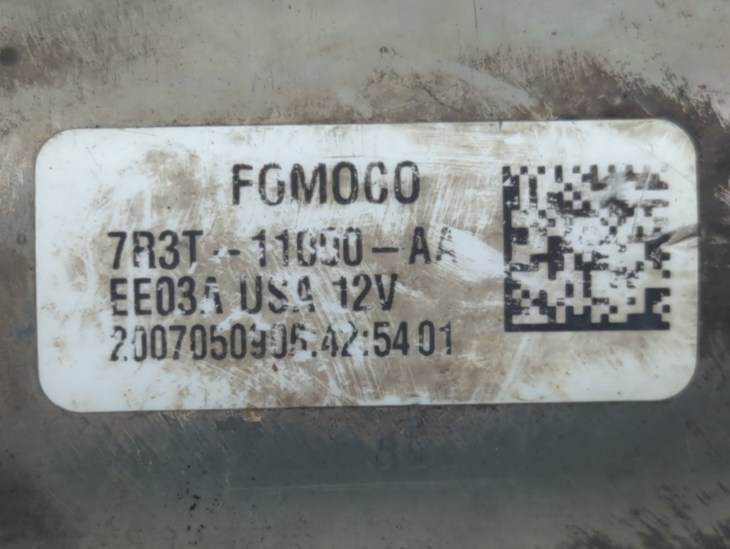 2005-2010 Ford Mustang Car Starter Motor Solenoid OEM P/N:7R3T-11000-AA Fits Fits 2005 2006 2007 2008 2009 2010 OEM Used Auto Parts - Oemusedautoparts1.com