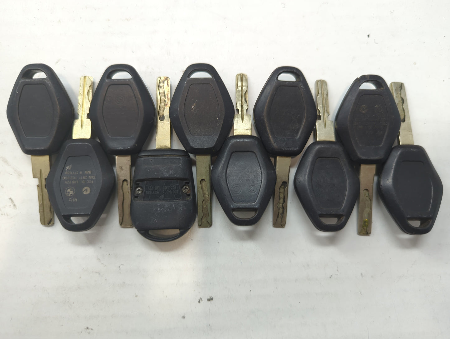 Lot of 10 Bmw Keyless Entry Remote Fob LX8-FZV | LX8 FZV | LX8FZV MIXED - Oemusedautoparts1.com
