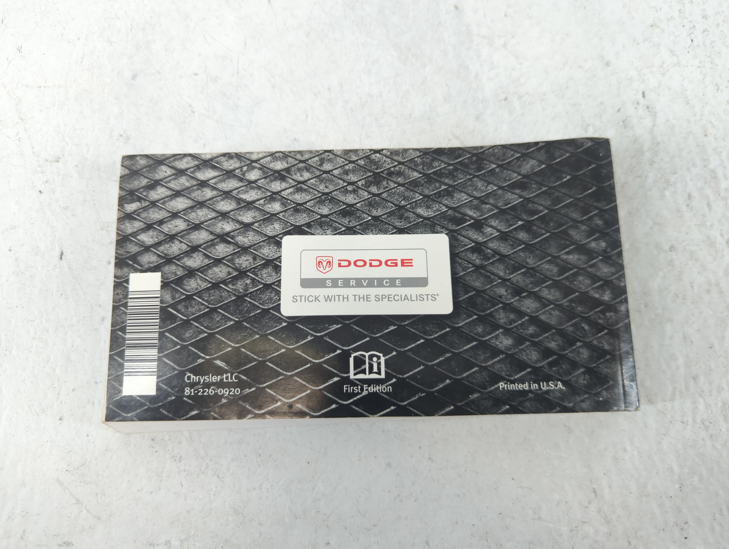 2009 Dodge Charger Owners Manual Book Guide P/N:81-226-0920 OEM Used Auto Parts - Oemusedautoparts1.com