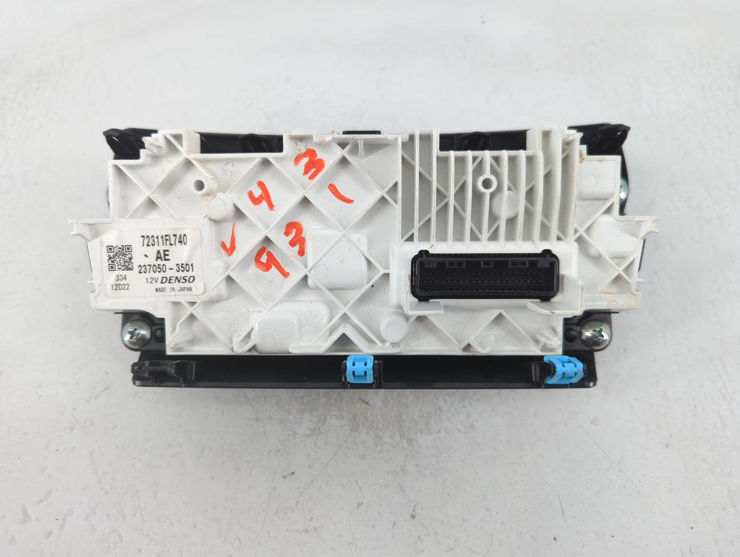2021 Subaru Xv Climate Control Module Temperature AC/Heater Replacement P/N:72311FL740 237050-3501 Fits OEM Used Auto Parts - Oemusedautoparts1.com