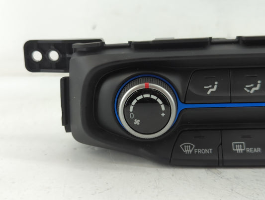 2019-2020 Hyundai Veloster Climate Control Module Temperature AC/Heater Replacement P/N:C20037-3430 JS MTC Fits Fits 2019 2020 OEM Used Auto Parts
