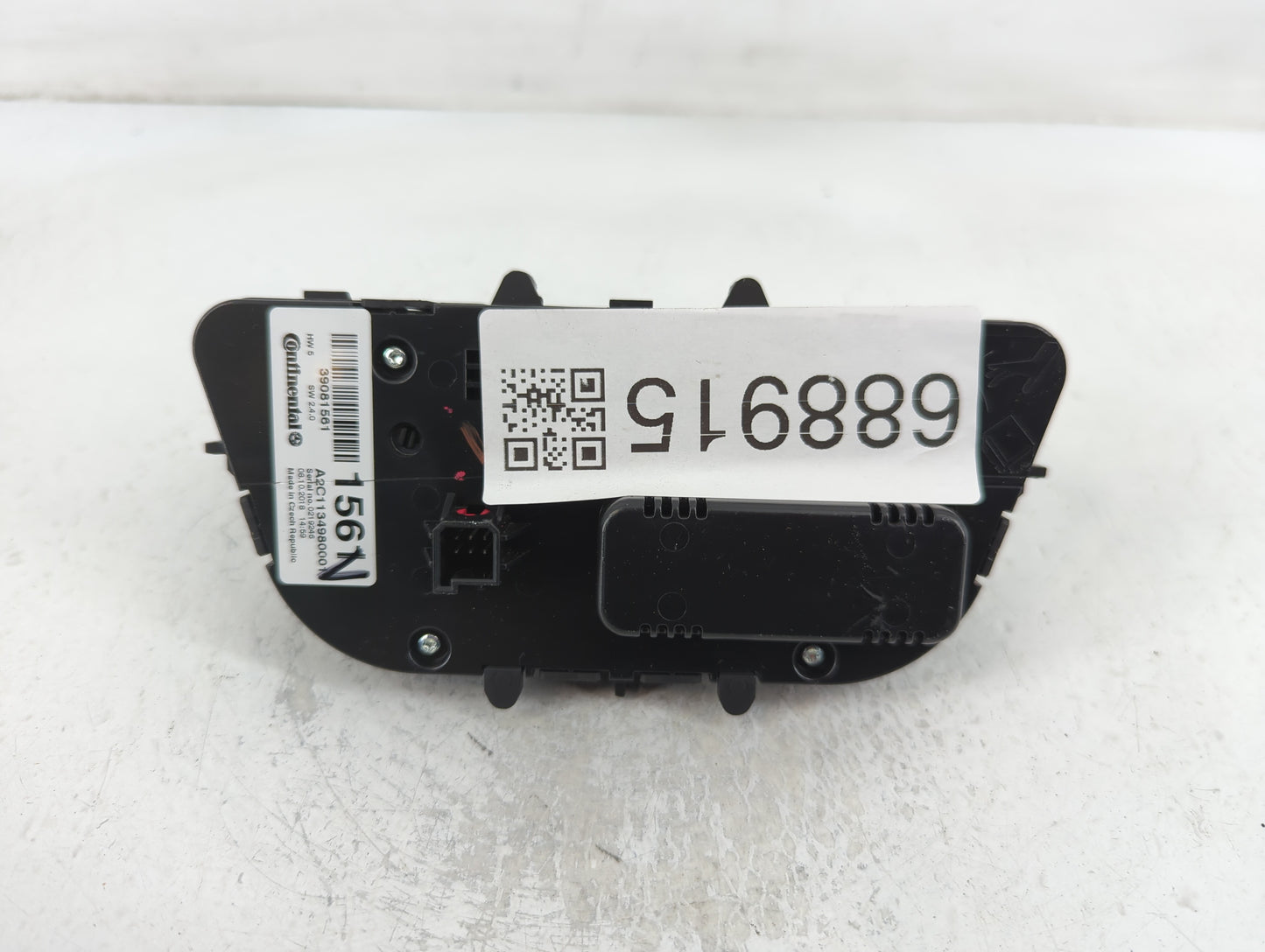 2017-2021 Buick Encore Climate Control Module Temperature AC/Heater Replacement P/N:A2C1134980001 39081561 Fits OEM Used Auto Parts - Oemusedautoparts1.com