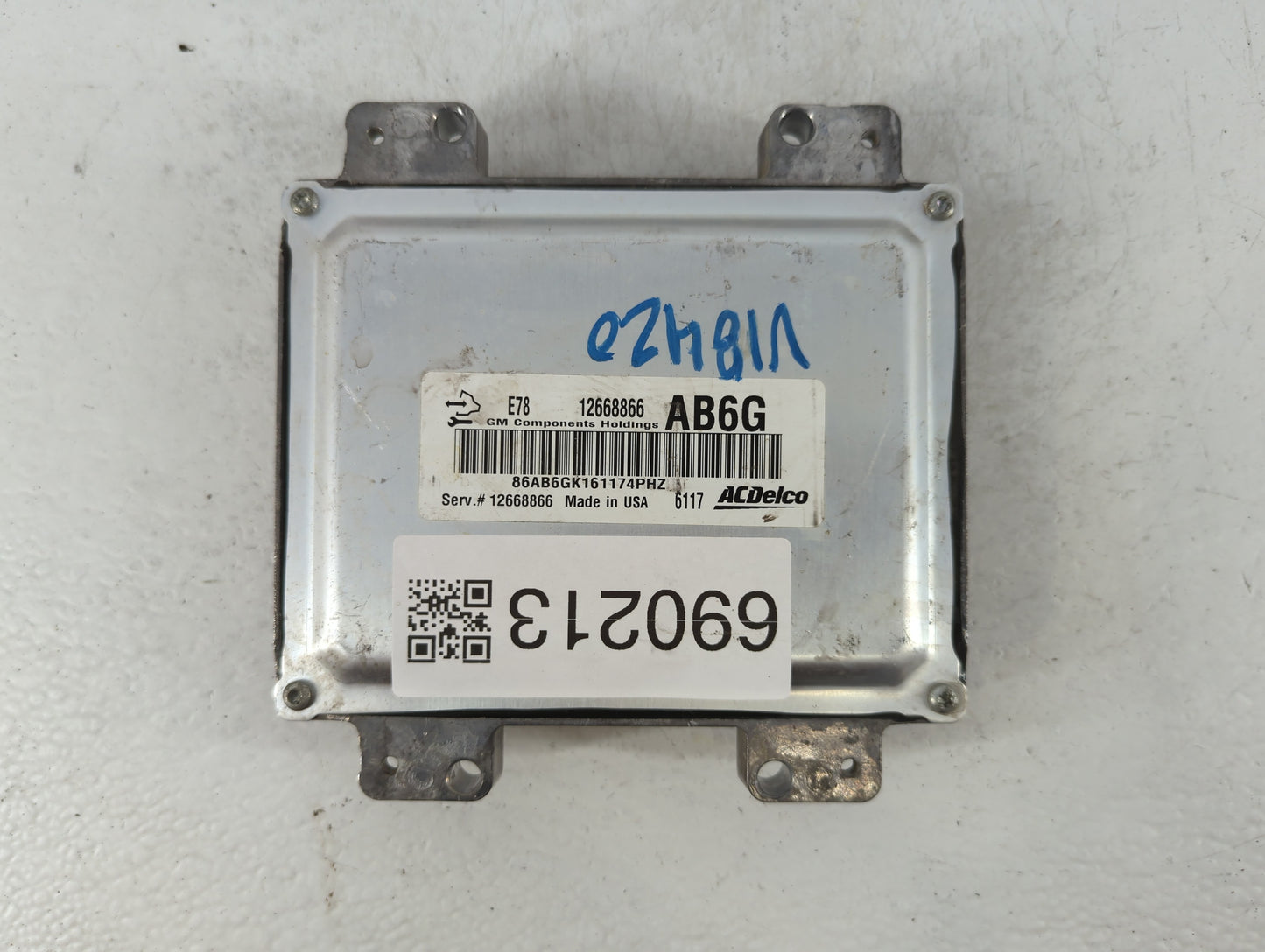 2012-2016 Chevrolet Sonic PCM Engine Control Computer ECU ECM PCU OEM P/N:12668866 Fits Fits 2011 2012 2013 2014 2015 2016 OEM Used Auto Parts - Oemusedautoparts1.com