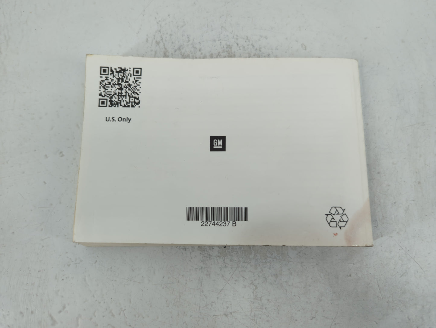 2013 Gmc Acadia Owners Manual Book Guide P/N:22744237 B OEM Used Auto Parts - Oemusedautoparts1.com