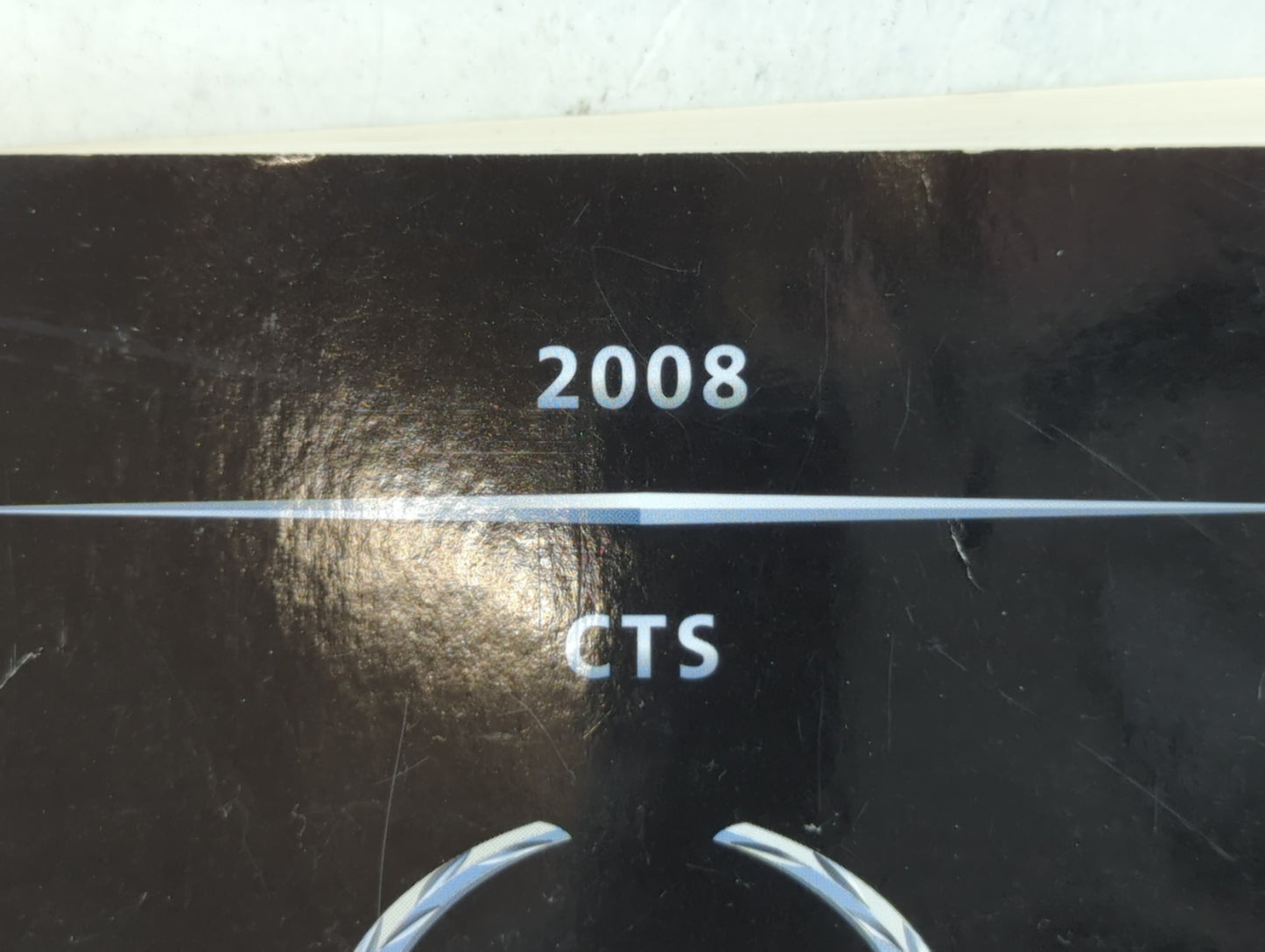 2008 Cadillac Cts Owners Manual Book Guide P/N:15864564 B OEM Used Auto Parts - Oemusedautoparts1.com