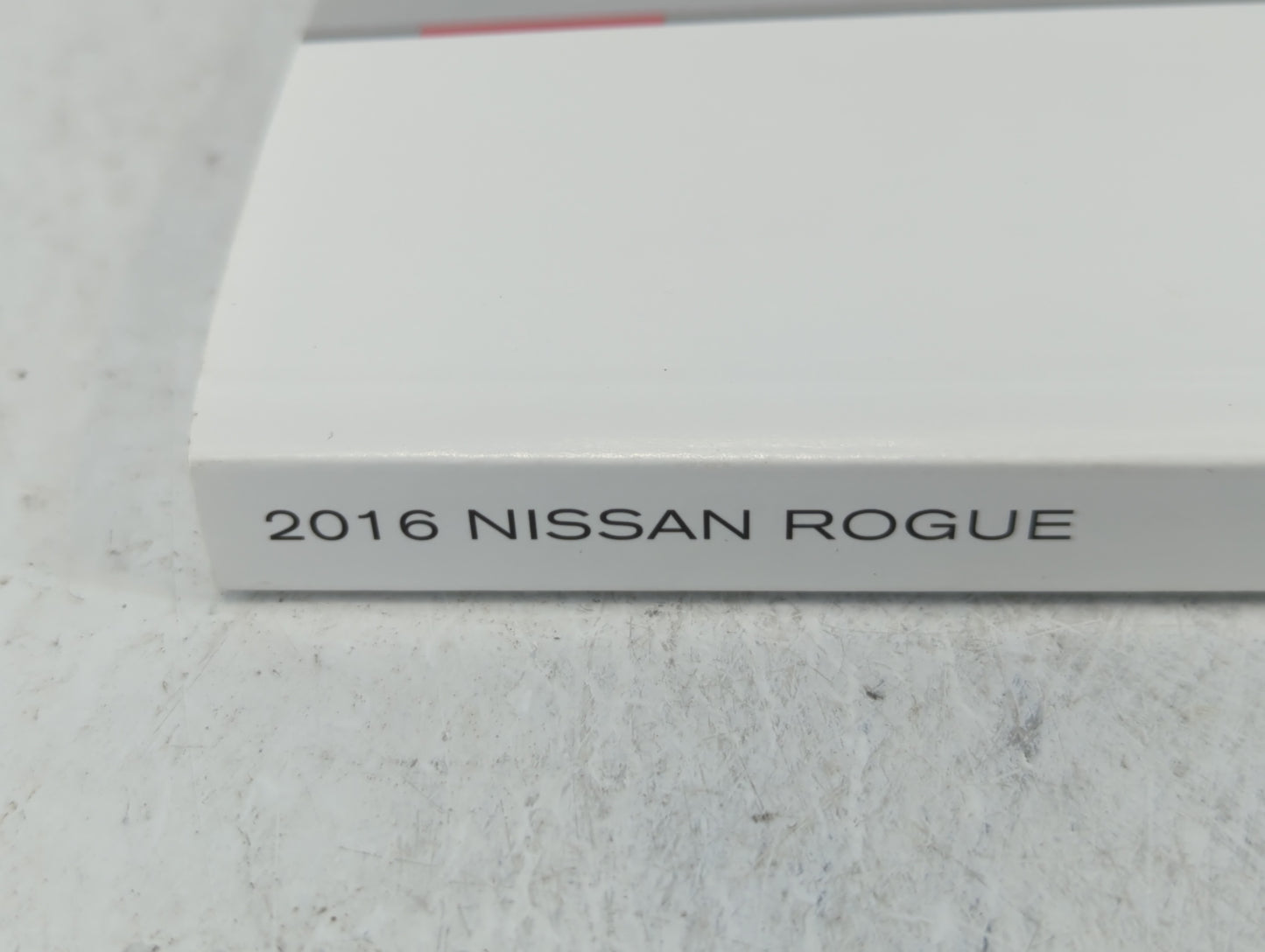 2016 Nissan Rogue Owners Manual Book Guide P/N:TOOUM-JM03D OEM Used Auto Parts - Oemusedautoparts1.com