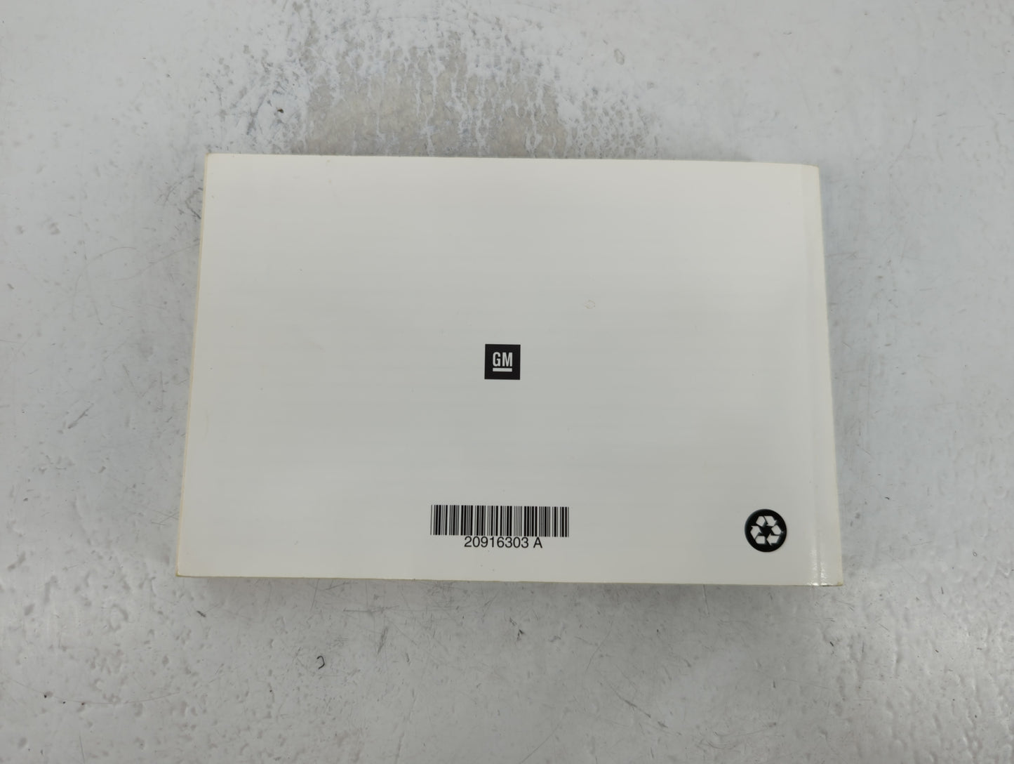 2012 Buick Verano Owners Manual Book Guide P/N:20916303 A OEM Used Auto Parts - Oemusedautoparts1.com