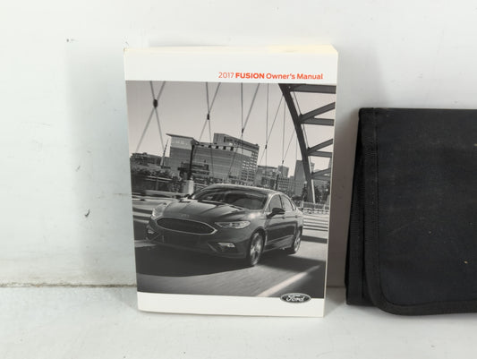 2017 Ford Fusion Owners Manual Book Guide P/N:HE5J19A321 AA OEM Used Auto Parts