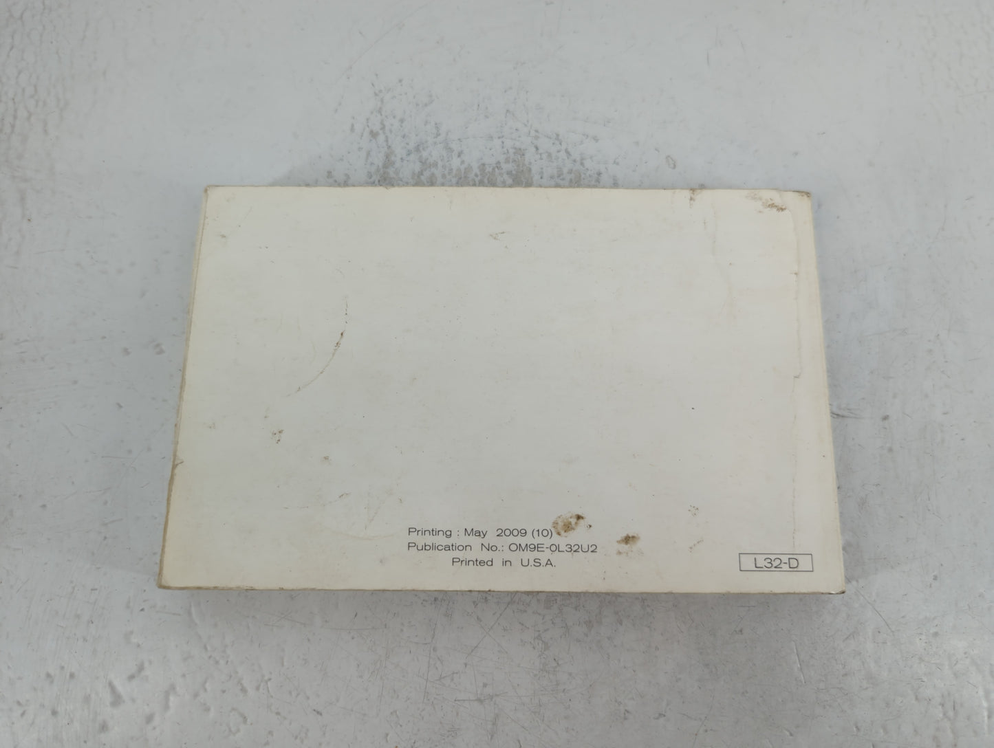2009 Nissan Altima Owners Manual Book Guide P/N:OM9E-0L32U2 OEM Used Auto Parts - Oemusedautoparts1.com