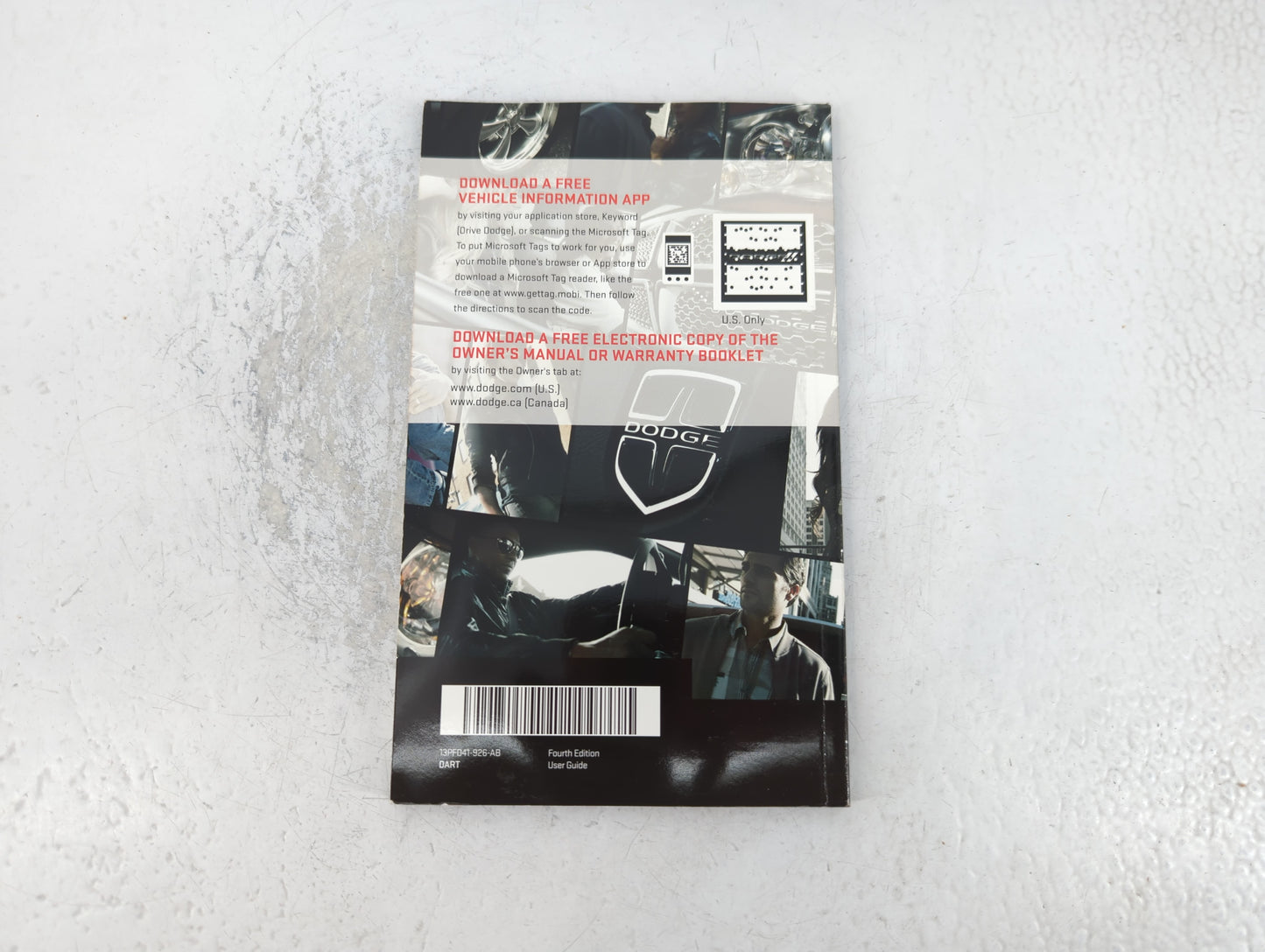 2013 Dodge Dart Owners Manual Book Guide P/N:13PF041-926-AB OEM Used Auto Parts - Oemusedautoparts1.com