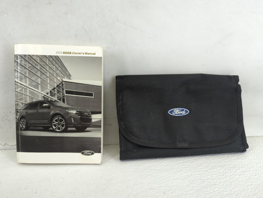 2013 Ford Edge Owners Manual Book Guide P/N:DT4J-19A321 AA OEM Used Auto Parts
